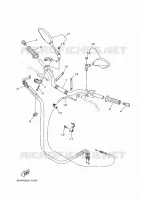 HANDLEBAR & CABLES for Yamaha MT 2023