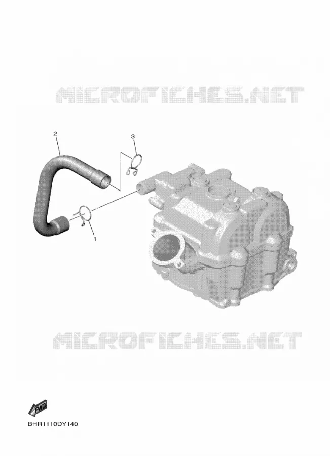 AIR INDUCTION SYSTEM AIS Yamaha MOTO 450 2023 YZF  YZ450F