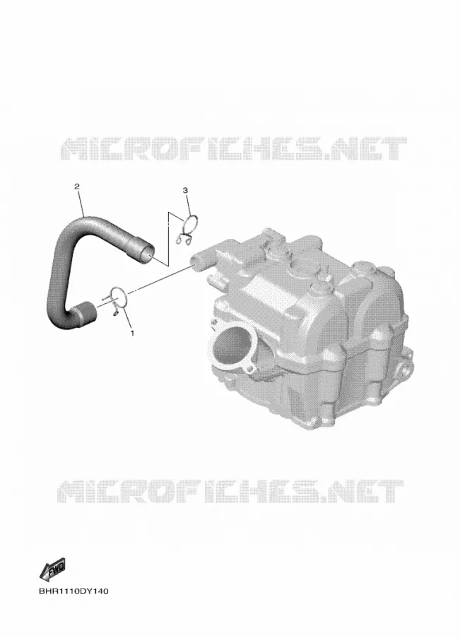 AIR INDUCTION SYSTEM AIS Yamaha MOTO 450 2023 YZF  YZ450F