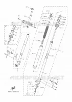 FRONT FORK for Yamaha TENERE 2023