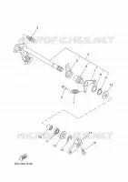 GEAR SHIFT SHAFT / LEVER for Yamaha TENERE 2023