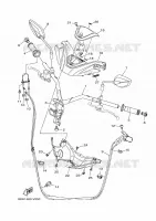 HANDLEBAR & CABLES for Yamaha NMAX 2023