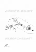 CRANKSHAFT / PISTON for Yamaha NMAX 2023