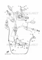 HANDLEBAR & CABLES for Yamaha NMAX 2023