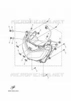 HEADLIGHT for Yamaha NMAX 2023