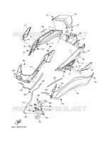 SIDE COVER for Yamaha NMAX 2023