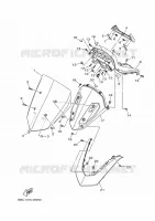 WINDSCREEN for Yamaha NMAX 2023