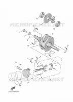 CRANKSHAFT / PISTON for Yamaha TRICITY 2023