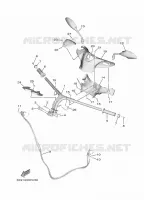 HANDLEBAR & CABLES for Yamaha TRICITY 2023