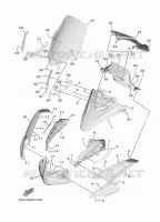 WINDSCREEN for Yamaha TRICITY 2023
