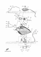 FUEL TANK for Yamaha TRICITY 2023