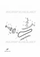 CAMSHAFT / TIMING CHAIN for Yamaha TRICITY 2023