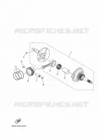 CRANKSHAFT / PISTON for Yamaha TRICITY 2023