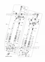 FRONT FORK for Yamaha TRICITY 2023