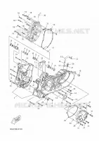 CRANKCASE for Yamaha XMAX 2023