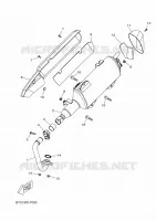 EXHAUST for Yamaha XMAX 2023