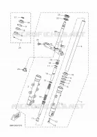 FRONT FORK for Yamaha XMAX 2023
