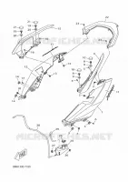 SIDE COVER for Yamaha XMAX 2023