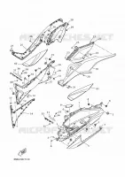 STAND / FOOTREST 2 for Yamaha XMAX 2023