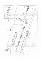 FRONT FORK for Yamaha XMAX 2023