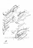 STAND / FOOTREST 2 for Yamaha XMAX 2023