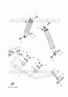 REAR SUSPENSION for Yamaha KODIAK 2023