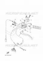HANDLE SWITCH / LEVER for Yamaha KODIAK 2023