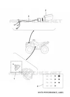 WVTA PERFORMANCE, LABELS for Yamaha KODIAK 2023