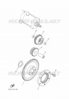 STARTER CLUTCH for Yamaha GRIZZLY 2023
