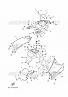 SIDE COVER for Yamaha GRIZZLY 2023