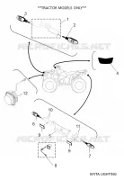 WVTA LIGHTING for Yamaha GRIZZLY 2023