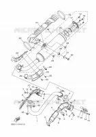 EXHAUST for Yamaha GRIZZLY 2023