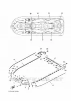GUNWALE & MAT for Yamaha GP 2022