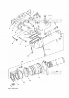 EXHAUST 1 for Yamaha GP 2022