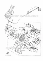 CONTROL CABLE for Yamaha GP 2022