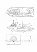 STICKER for Yamaha EX 2023