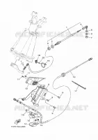 CONTROL CABLE for Yamaha EX 2023