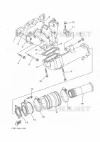 EXHAUST 1 for Yamaha GP 2023