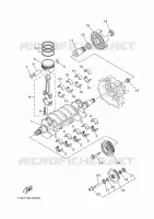 CRANKSHAFT / PISTON for Yamaha GP 2023