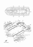 GUNWALE & MAT for Yamaha FX 2023