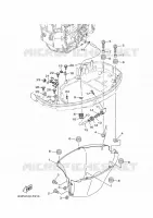 BOTTOM COVER 2 for Yamaha F150 2020
