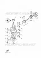 CRANKSHAFT / PISTON for Yamaha F150 2020