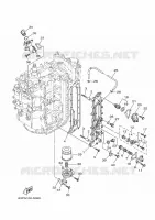CYLINDER AND CRANKCASE 3 for Yamaha F150 2020