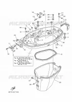 BOTTOM COVER 1 for Yamaha F40 2020