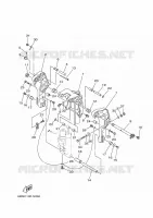 FRONT FAIRING BRACKET for Yamaha F40 2020