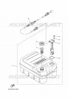FUEL TANK for Yamaha F40 2020