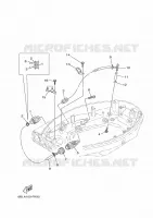 BOTTOM COVER 2 for Yamaha FT25 2020