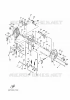 FRONT FAIRING BRACKET for Yamaha F25 2020