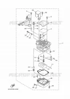 CARBURETOR for Yamaha F9.9 2020