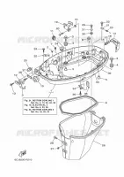 BOTTOM COVER 1 for Yamaha F40 2020